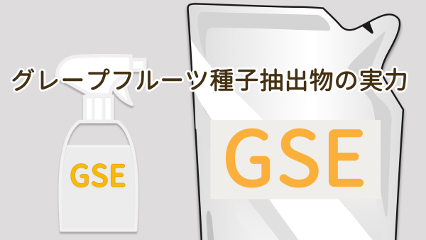 GSE（グレープフルーツ種子抽出物）のエビデンス。世界の論文からGSEの高い実力と信頼性をまとめます。
